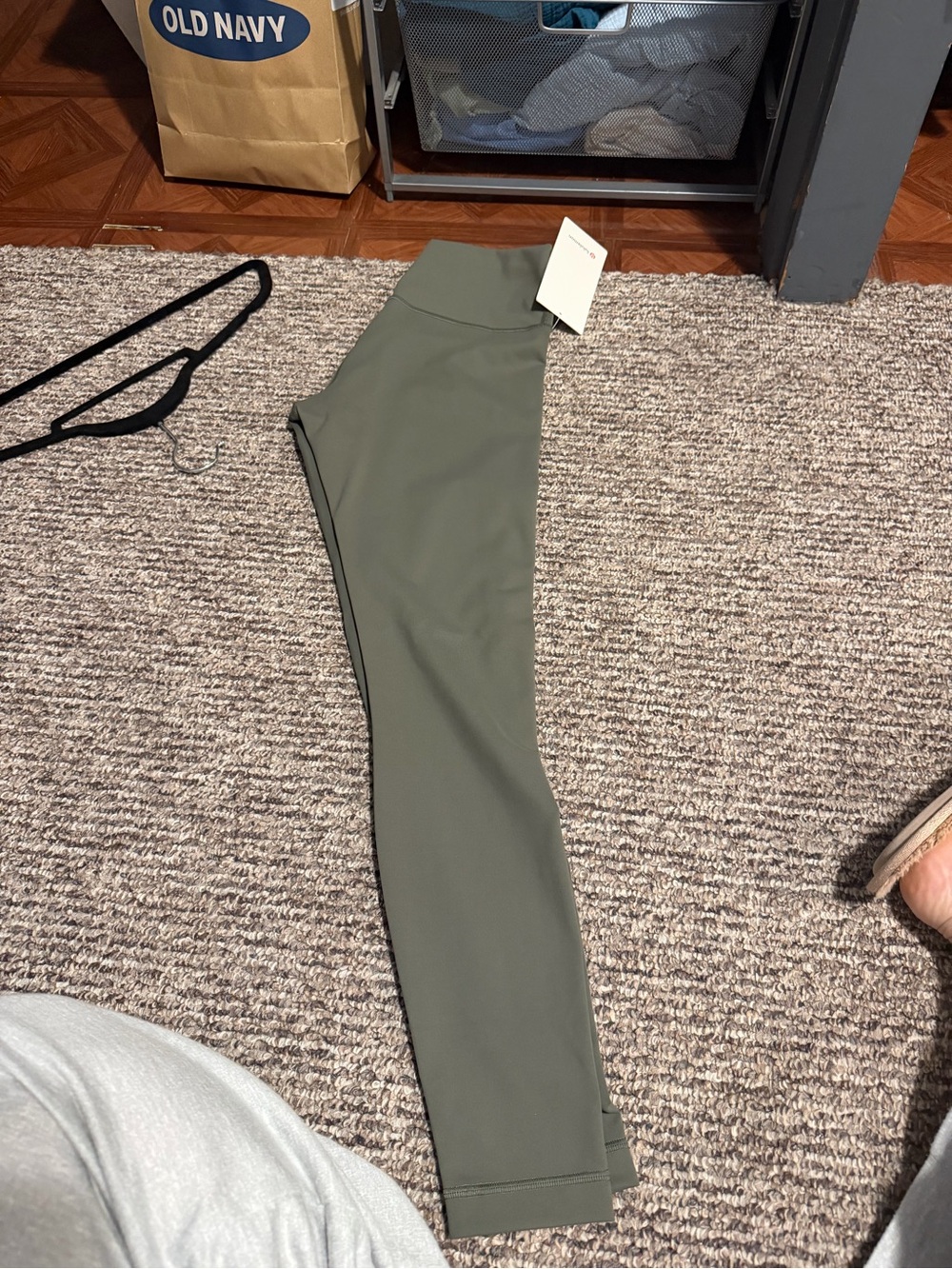lululemon athletica Olive Green High-Rise Leggings
